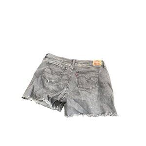 womens levis mid length shorts 34